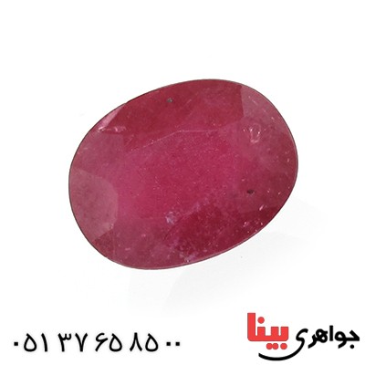 نگین انگشتر یاقوت سرخ آفریقایی خوشرنگ _کد:10399