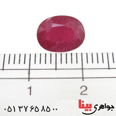 نگین انگشتر یاقوت سرخ آفریقایی خوشرنگ _کد:10399