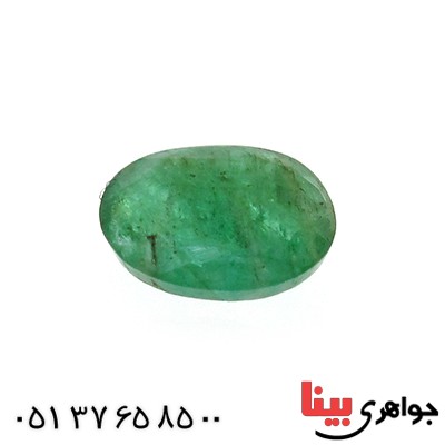 نگین انگشتر زمرد زامبیا خوشرنگ _کد:10415