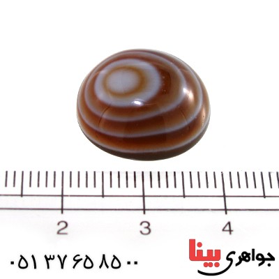 نگین انگشتر عقیق باباقوری چند پوسته منحصر به فرد _کد:10417