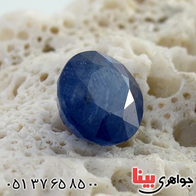 نگین انگشتر یاقوت کبود آفریقایی مرغوب _کد:10429