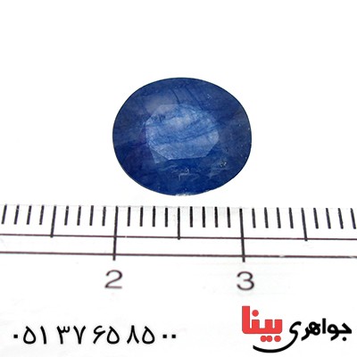 نگین انگشتر یاقوت کبود آفریقایی مرغوب _کد:10429