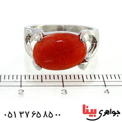 نگین انگشتر عقیق بیضی _کد:10452
