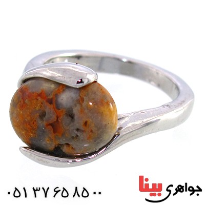 نگین انگشتر جاسپر خوش نگار _کد:10460