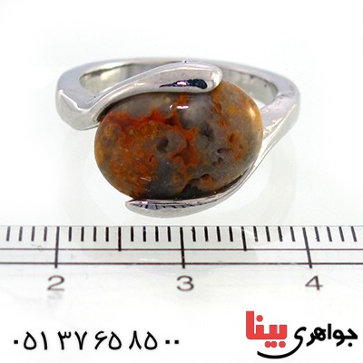 نگین انگشتر جاسپر خوش نگار _کد:10460
