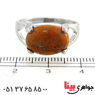 نگین انگشتر جاسپر خوشرنگ خاص _کد:10461