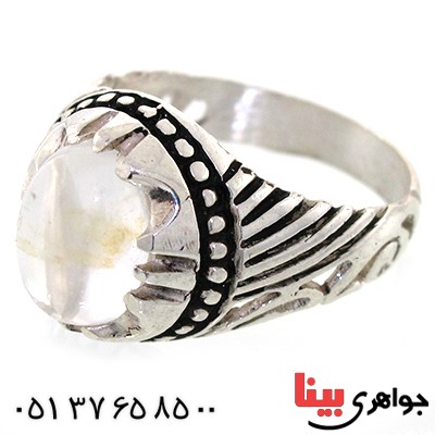 انگشتر در نجف مردانه مورب _کد:10546