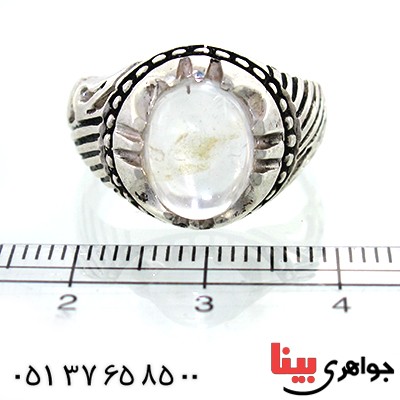 انگشتر در نجف مردانه مورب _کد:10546