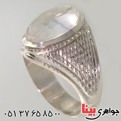 انگشتر در نجف مردانه درشت مدل سوهانی _کد:10576