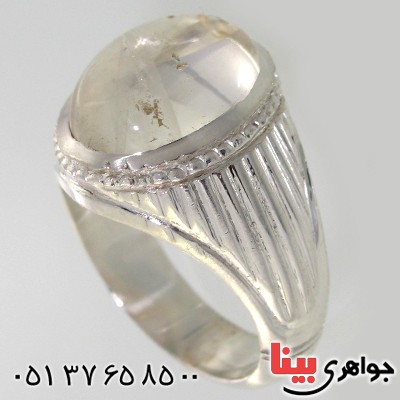 انگشتر در نجف مردانه درشت مدل شمسه _کد:10596
