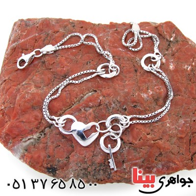 خلخال نقره زنانه ایتالیایی مدل کتی _کد:10661