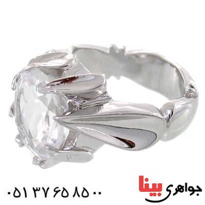 انگشتر در نجف مردانه درشت مدل دور اشکی _کد:10697