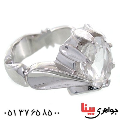 انگشتر در نجف مردانه درشت مدل دور اشکی _کد:10697