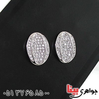 گوشواره نقره زنانه مدل مهرسا _کد:10720