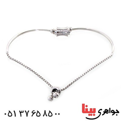 دستبند نقره زنانه شکیل مدل آرنیکا _کد:10722