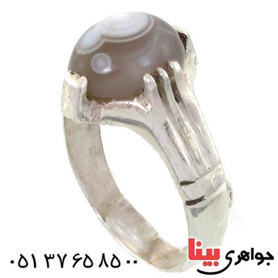انگشتر عقیق باباقوری مردانه سنتی _کد:10860
