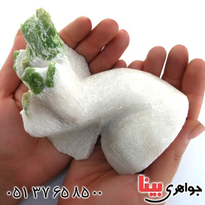 سنگ زمرد راف مدل تندیس _کد:1518