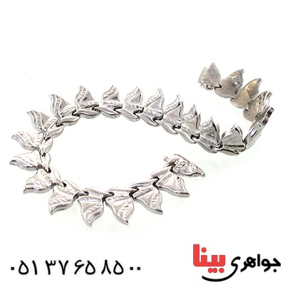 دستبند نقره زنانه مدل کلاسیک _کد:10886