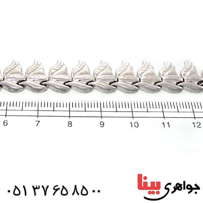 دستبند نقره زنانه مدل کلاسیک _کد:10886