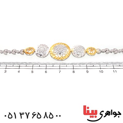 دستبند نقره زنانه مجلسی _کد:10887