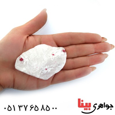 سنگ یاقوت سرخ راف سنگ درمانی مدل تندیس _کد:10899