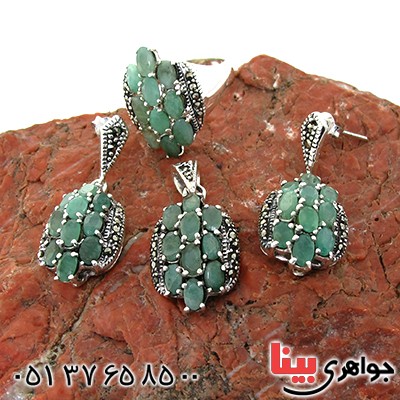 سرویس زمرد زنانه مارکازیت درجه یک هانگ _کد:1547