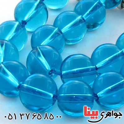 تسبیح توپاز 33 دانه ای شفاف _کد:10947