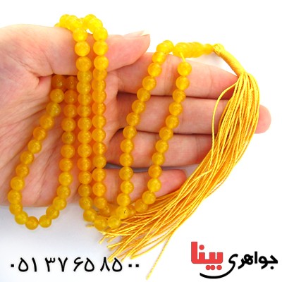 تسبیح عقیق شرف الشمس 101 دانه ای درجه یک _کد:10951