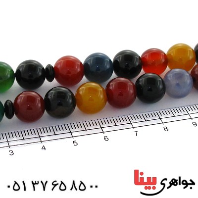 تسبیح عقیق ام البنین 33 دانه ای درجه یک _کد:10960