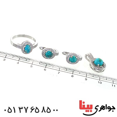 سرویس فیروزه نیشابوری زنانه مدل درسا _کد:10993