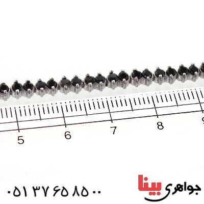 دستبند یاقوت کبود زنانه شکیل _کد:11005