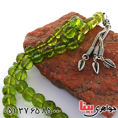 تسبیح کهربا 33 دانه ای تراش دار دریای بالتیک بسیار عالی _کد:1557