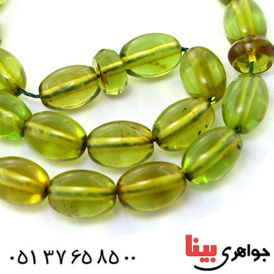 تسبیح کهربا دریای بالتیک بسیار عالی _کد:1558