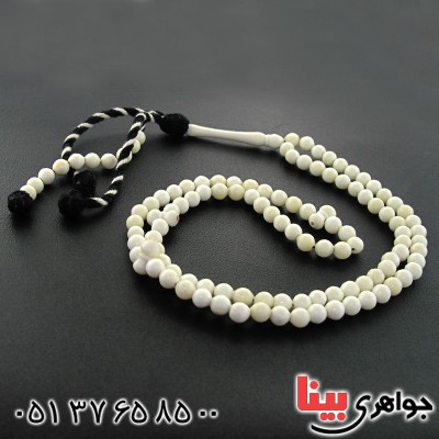 تسبیح استخوان عالی آفریقایی 101 دانه ای گرد _کد:11022