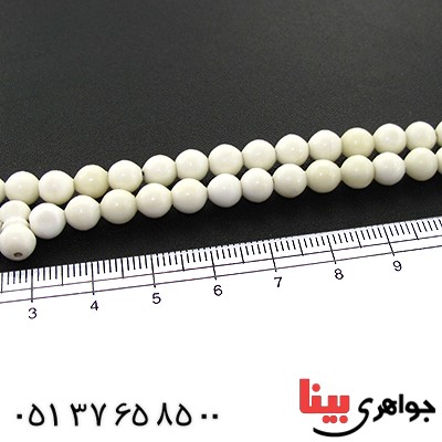 تسبیح استخوان عالی آفریقایی 101 دانه ای گرد _کد:11022