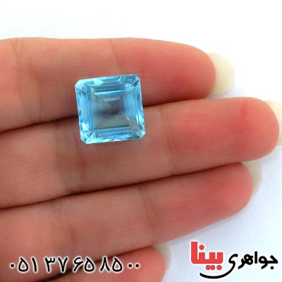 نگین انگشتر توپاز درشت و خوشرنگ _کد:11036