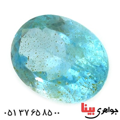 نگین انگشتر توپاز درشت شفاف _کد:11037