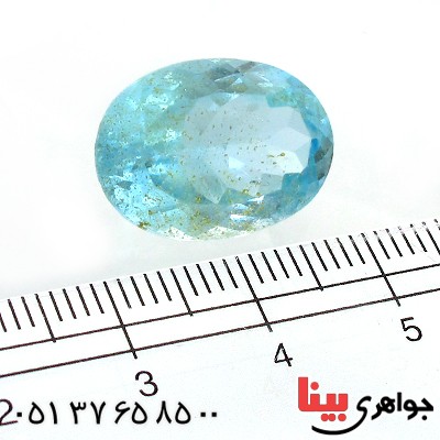 نگین انگشتر توپاز درشت شفاف _کد:11037
