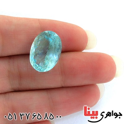 نگین انگشتر توپاز درشت شفاف _کد:11037