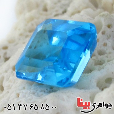 نگین انگشتر توپاز بسیار عالی درشت و خوشرنگ _کد:1561