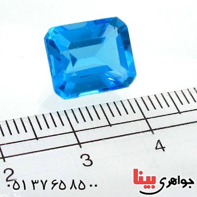 نگین انگشتر توپاز بسیار عالی درشت و خوشرنگ _کد:1561