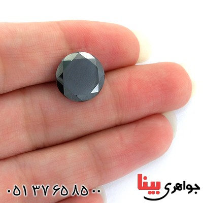 نگین انگشتر الماس سیاه شناسنامه دار بین المللی _کد:1563
