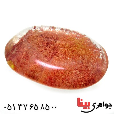 نگین انگشتر در منظره ای درشت با طرح خزه ای _کد:11077