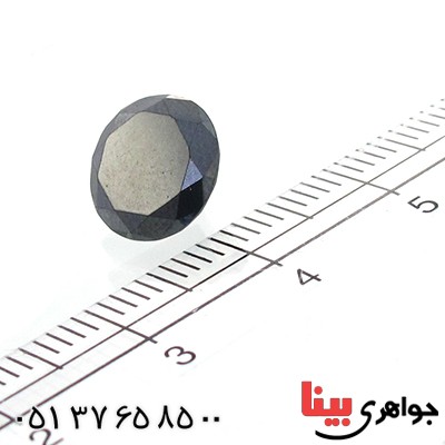 نگین انگشتر الماس سیاه با شناسنامه بین المللی _کد:11123