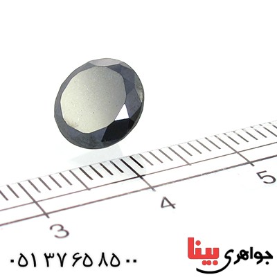 نگین انگشتر الماس سیاه شناسنامه دار بین المللی _کد:11126