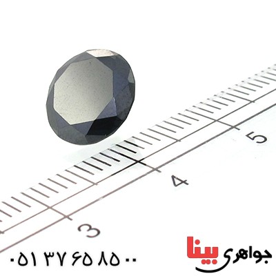 نگین انگشتر الماس سیاه با شناسنامه بین المللی _کد:1589
