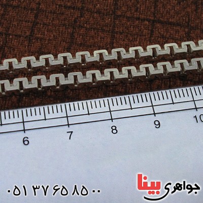 زنجیر نقره ایتالیایی 60 سانتی اسپرت_کد:1601