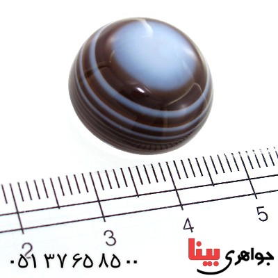 نگین انگشتر عقیق باباقوری چند پوسته منحصر به فرد _کد:11207
