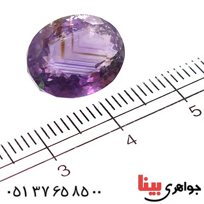 نگین انگشتر آمتیست درشت برزیلی _کد:11222
