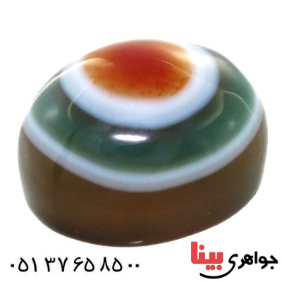 نگین انگشتر عقیق باباقوری تاپ کمیاب درشت _کد:11230